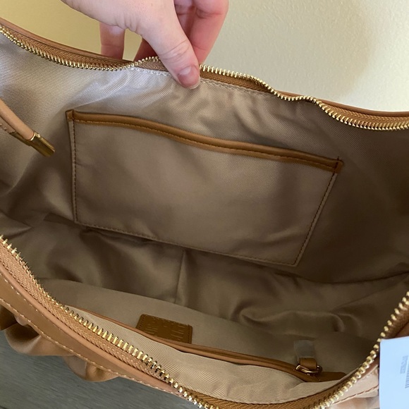 Large Faux Leather Hobo - Picture 3 of 7